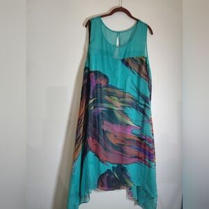 Colorful Sleeveless Dress